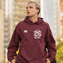 Personalised 3D Stripy Style Design Graduation Hoodies