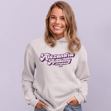 Personalised 3D Script Font Design Graduation Hoodies