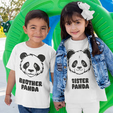 Panda Theme Family Matching T-shirts