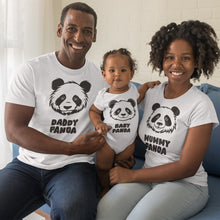 Panda Theme Family Matching T-shirts