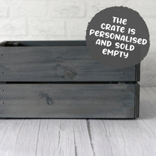 Personalised Christmas Eve Box with White Wood Decoration