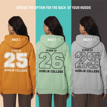 Personalised Reverse Design Effect Graduation Hoodies