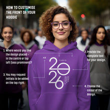 Personalised Elegant Design Graduation Hoodies