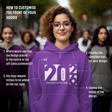 Personalised Reverse Design Effect Graduation Hoodies