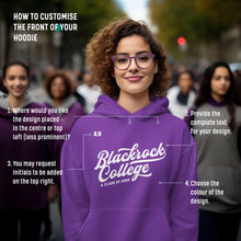 Personalised American College Script Style Graduation Hoodies