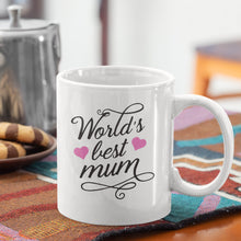 World's Best Mum Personalised 11oz White Mug | Mother's Day Gift Ideas