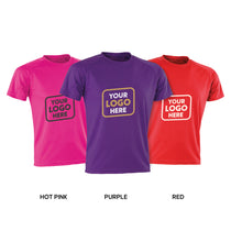 Personalised High Performance Tshirts with your Logo
