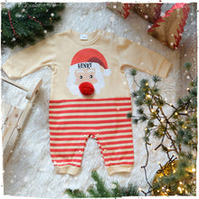 Personalised Christmas Reindeer/Santa Long Sleeve Onesies, Perfect Baby Santa Christmas Outfit with Name, Festive Reindeer Bodysuit Apparel