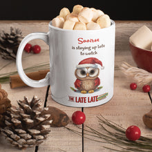 Personalised 'Staying up Late to Watch Late Toy Show' Mug | Christmas TV Show Personalised Favourite Drink Mug Designed for the whole family