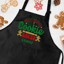 Personalised Christmas Apron with straps | Official Christmas Cookie Baker Outfit