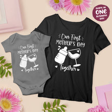 Our First Mother's Day Together Matching Design Apparel