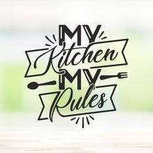 My Kitchen, My Rules Personalised Tea Towels for Mother's Day