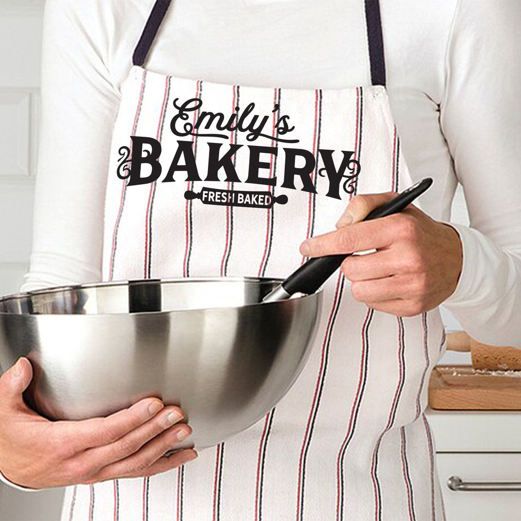 Mom's Bakery Personalised Apron for Mother's Day