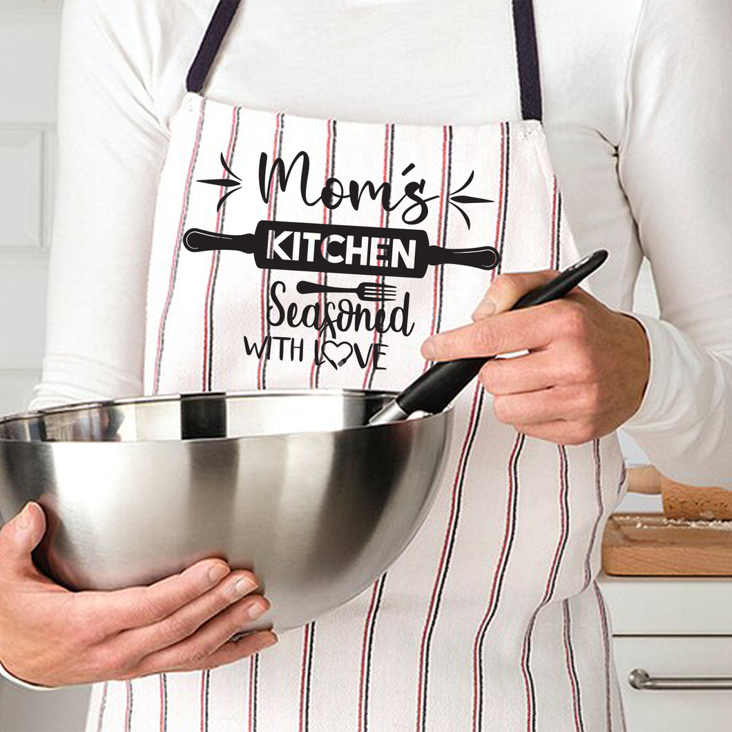 Mom's Kitchen Personalised Apron for Mother's Day