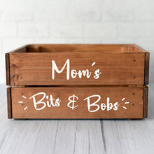 Personalised Wooden Crafting Crate – perfect gift for Mother's Day, Birthday, Anniversary