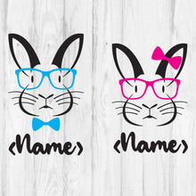 'Easter Bunny with Colourful Glasses' Onesies and T-Shirts