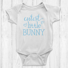 'Cutest Little Bunny' Easter Short Sleeve Bodysuit