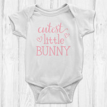 'Cutest Little Bunny' Easter Short Sleeve Bodysuit