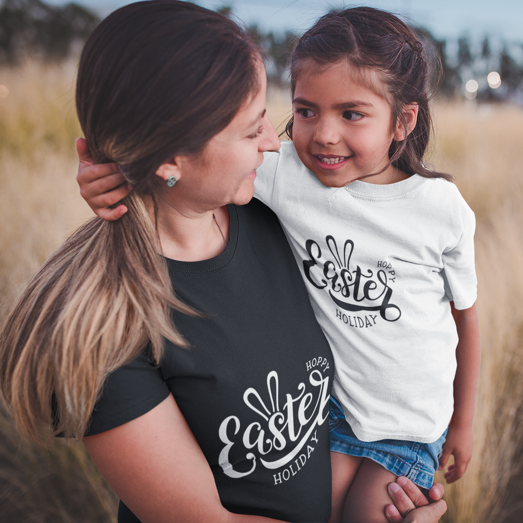 'Hoppy Easter Holiday' Family T-Shirts