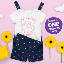 Farmer Child Personalised Onesie 'My Farm Gang'