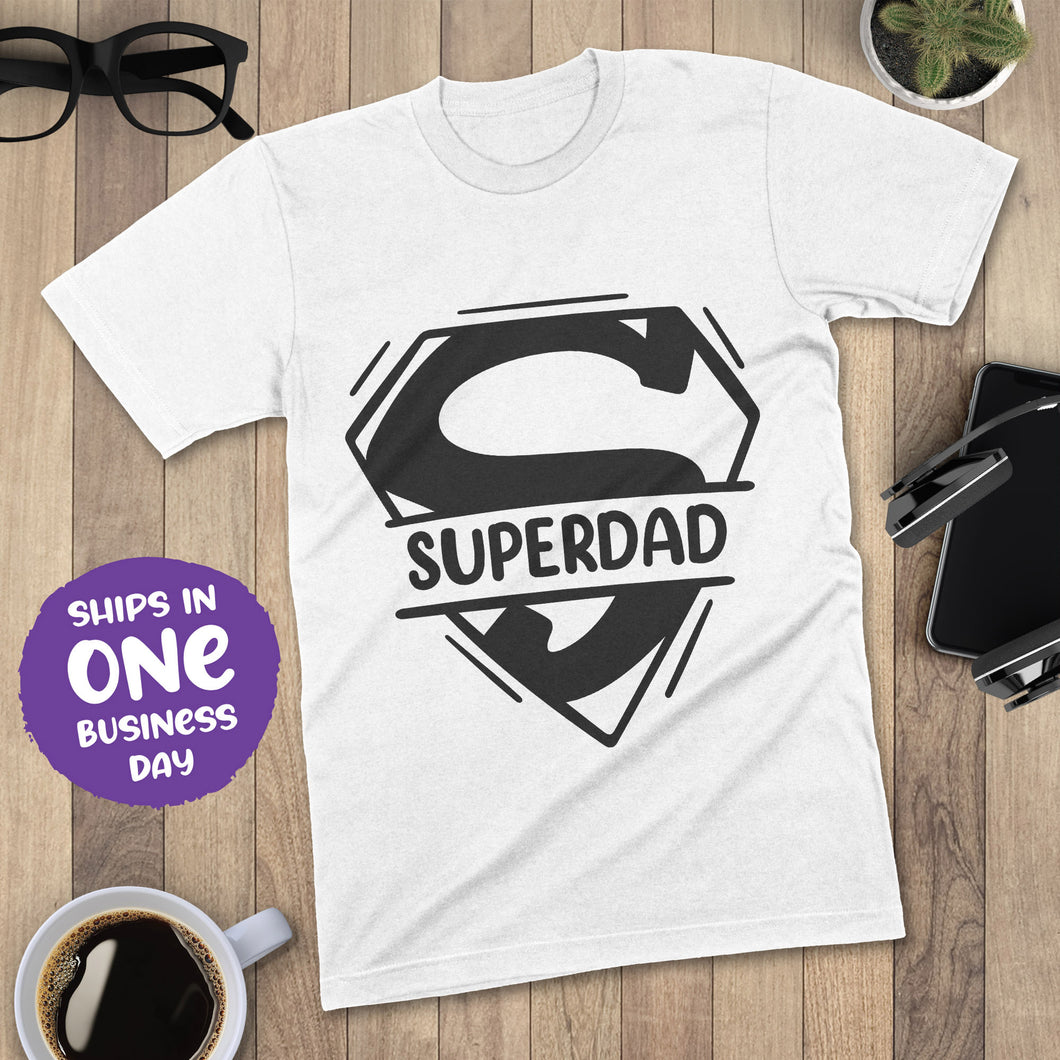 Superdad Ironic T-shirt for Father's Day