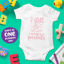 Baby Short Sleeve Bodysuits with Cute Funny Quotes