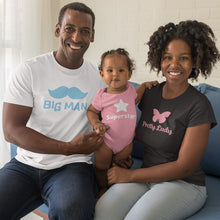 Family Matching T-shirts 'Man, Lady...'