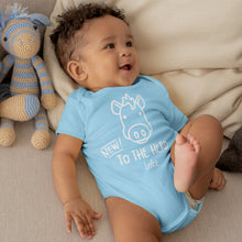 Farm Animals Theme Personalised Onesie 'New To The Herd'