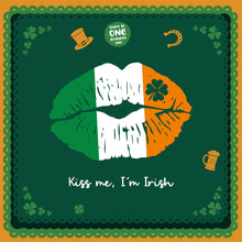 Kiss Me, I'm Irish Kissing Lips St. Patrick's Day T-shirts