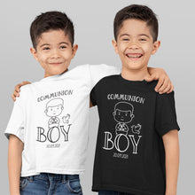 Communion Boy Personalised T-shirt – Cute Communion Celebration Present