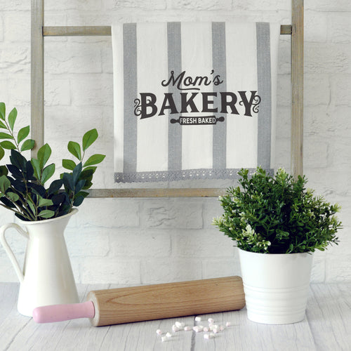 Mom's Bakery Personalised Tea Towels for Mother's Day