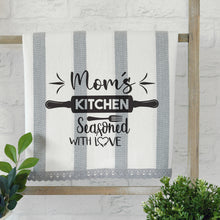 Mom's Kitchen Seasoned with Love Personalised Tea Towels for Mother's Day