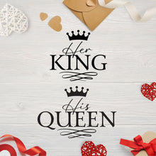 His Queen & Her King Valentine's Day Matching T-shirts