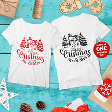 Our First Christmas as Mr & Mrs matching T-shirts