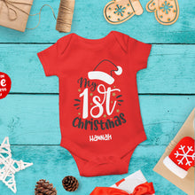 My First Christmas Personalised Onesie