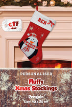 Fluffy Personalised Christmas Stockings