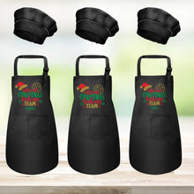 Personalised Christmas Apron with Adjustable Straps | Christmas Baking Team Matching Family Outfit