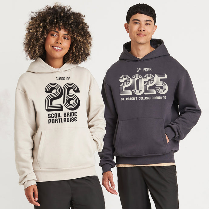 Personalised 3D Stripy Style Design Graduation Hoodies