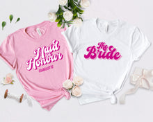 Hen Party 3D Effect Personalised T-shirts, Bachelorette Party Apparel, Bridal Party Personalised Gifts