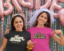 Hen Party 3D Effect Personalised T-shirts, Bachelorette Party Apparel, Bridal Party Personalised Gifts