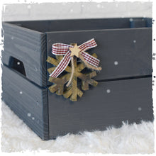 Premium Personalised Christmas Eve Box with Ceramic Decoration