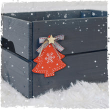 Personalised Late Late Toy Show Treat Box with Classic Red Wooden Decoration