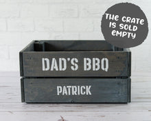 Personalised Wooden BBQ Lover's Crate