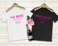 Hen Party Personalised T-shirts, Bachelorette Party Apparel, Bridal Party Personalised Gifts