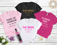 Hen Party Personalised T-shirts, Bachelorette Party Apparel, Bridal Party Personalised Gifts