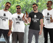 Retro Groom Party Personalised T-shirts, Bachelor Weekend Ironic Apparel