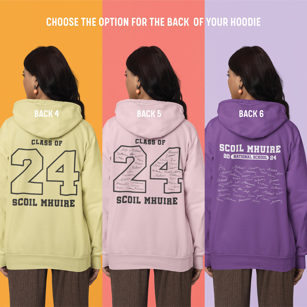 Personalised American Sport College Style Graduation Hoodies Wrapit Crafts