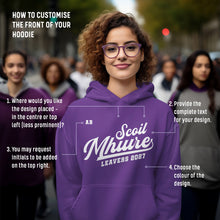 Personalised American College Script Style Graduation & TY Hoodies