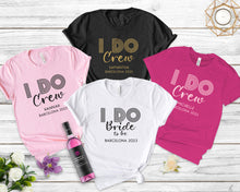 I Do Crew / I Do Bride To Be Hen Party Personalised T-shirts, Bachelorette Party Apparel