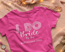 I Do Crew / I Do Bride To Be Hen Party Personalised T-shirts, Bachelorette Party Apparel